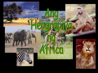 Ang  Heograpiya ng Africa 