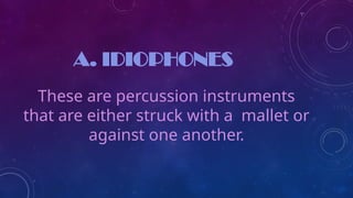Digimaroo Intrument African Instruments.pptx grade 10 Music quarter 2 | PPTX