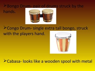 African & latin american music | PPT