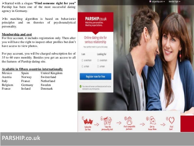 dating website API