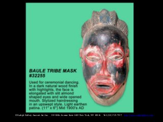 © Sadigh Gallery Ancient Art, Inc.   303 Fifth Avenue Suite 1603 New York, NY 10016   Tel (212) 725-7537   http://www.sadighgallery.com
 