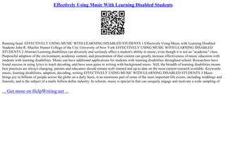 African Music Research Paper | PPT