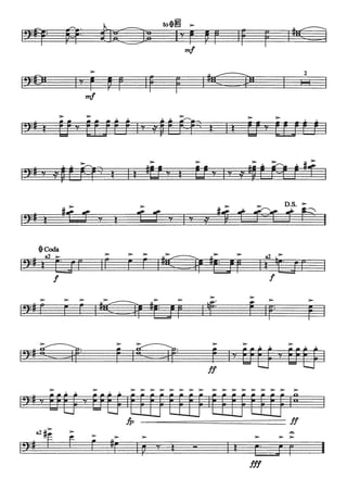 lf
2
I I
mf
> > > D.S. >
# . ~ . ~
f f v I v v1 f fJF f· I
$Coda
a2>
19=# ~ Ei!F
f f
> >
>- > >
1#er > >-
f: f
> >
19=# r F F #t±JF I lf= f
> > > > > > > > > > >->>>>>>-> >
i!Hv fJêj v fJêj l[t fJ Et f:f lft Ef Et Ef ~~
b ff
l:l't#f-
>- I':
f
> > > >- > >-
r #F IF
y
~ - I l r- J r I
fff
 