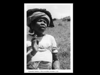 AFRICAN TALES, COMPILED BY HAROLD SCHEUB PHOTO SHOW