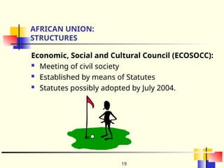 African union and the Abuja treaty regarding economic infrastructure ...