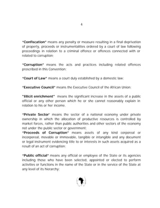 African Union Convention Preventing Combating Corruption PDF