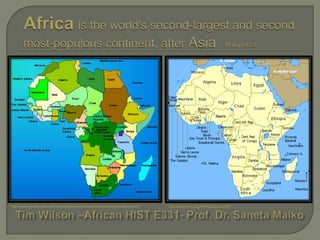 http://www.transitionsabroad.com/listings/work/volunteer/volunteerprogramsafrica.shtml   http://www.nsrc.org/AFRICA/africa.html
 
