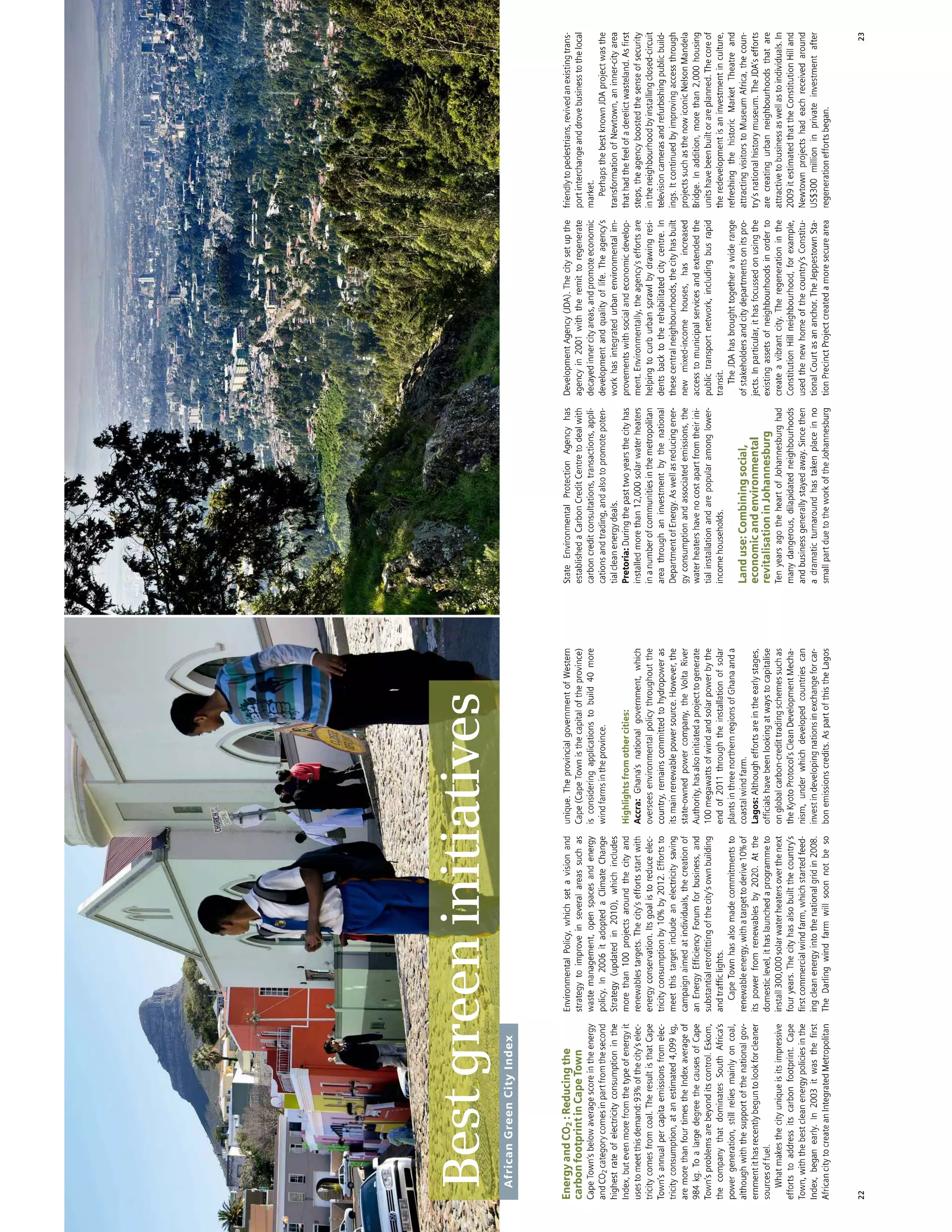 African Green Cities Index