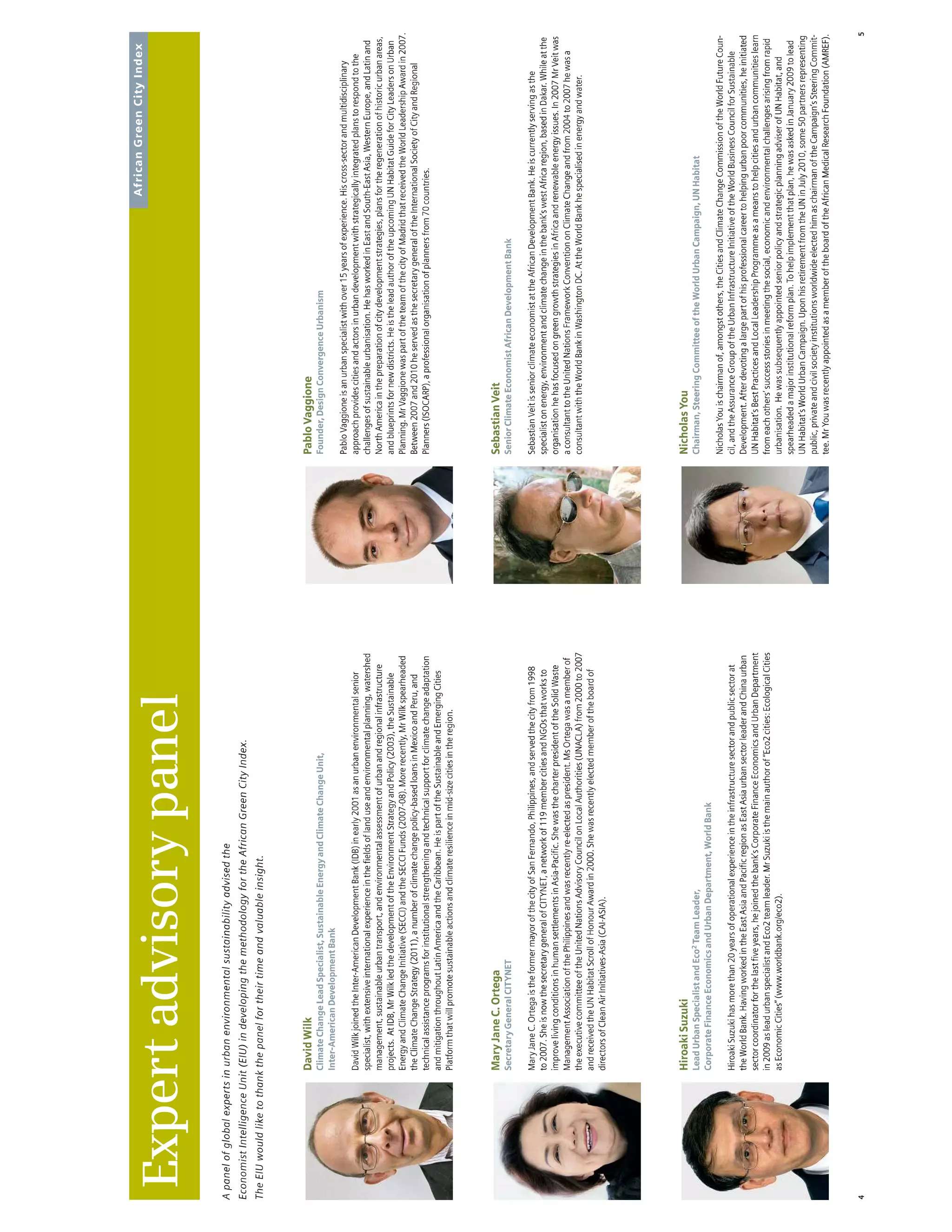 African Green Cities Index