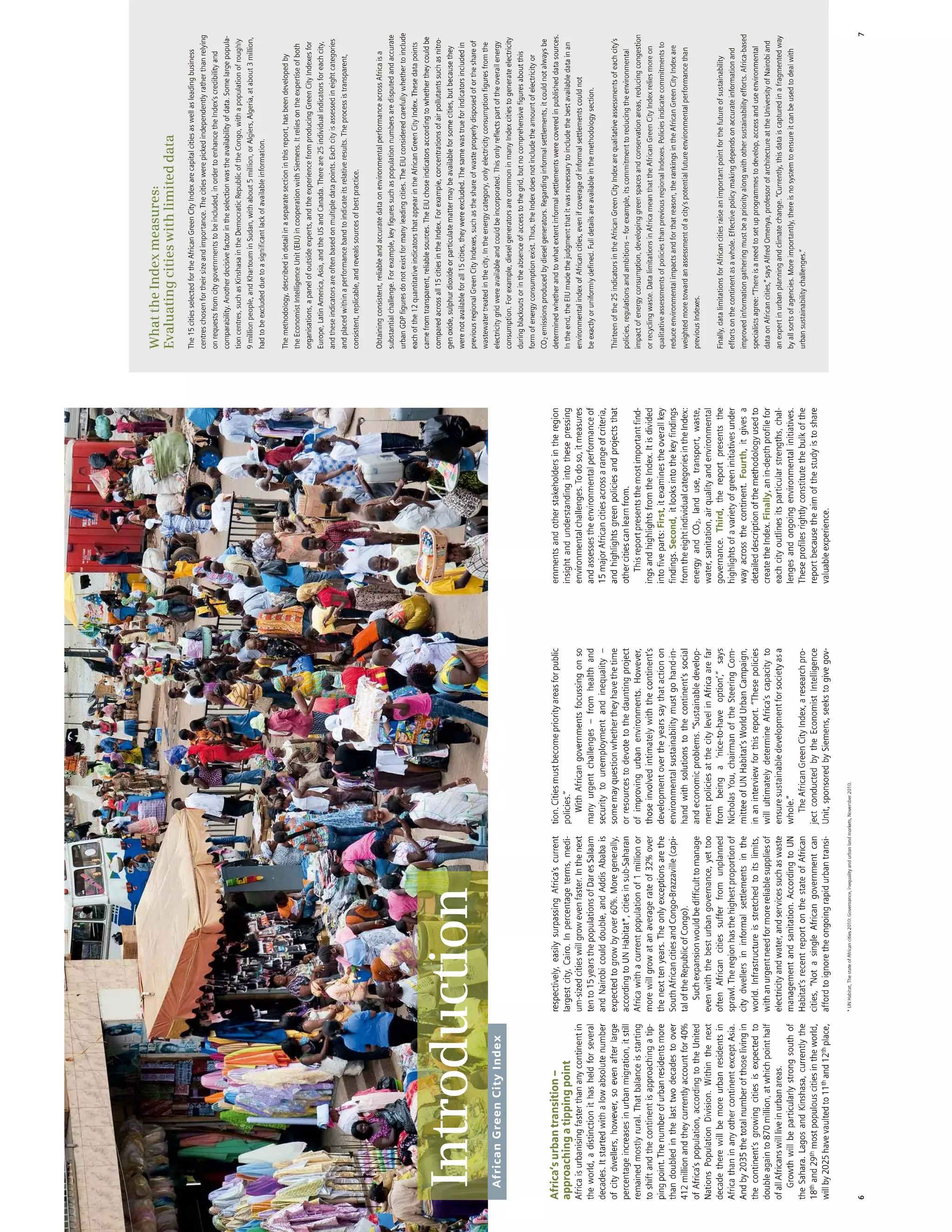 African Green Cities Index