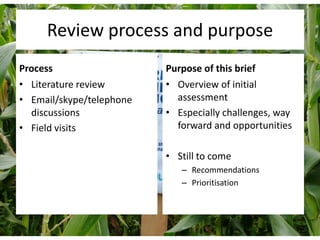Africa RISING East and Southern Africa Review Brief - 16 March 2015 