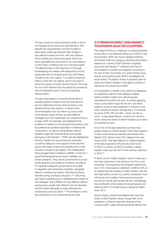 Africa rising inequality and the essential role of fair taxation | PDF