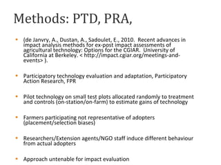 Introducing the Africa RISING research framework 