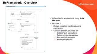 Africa Series 2 Session 6 - UiPath ReFramework | PDF