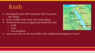 Africa: South of the Sahara History | PPTX