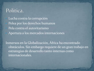 Teoría de la instrumentalización del desorden.Patrick Chabal. No excluye la posibilidad de que, en determinados casos, la alternativa del empleo de la violencia sea una manera legítima de buscar objetivos [2][2]  LAS "NUEVAS" GUERRAS EN ÁFRICA: CONFLICTOS ARMADOS & RECURSOS NATURALES , Denise Lucía Camatari Galvão en: http://www.acague.cl/cuadernos/cd24/tema_dos/pdf/Nuevas%20guerras%20en%20africa.pdf