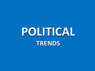 POLITICAL
  TRENDS
 