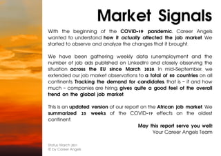 Market Signals Special Report Africa - Update