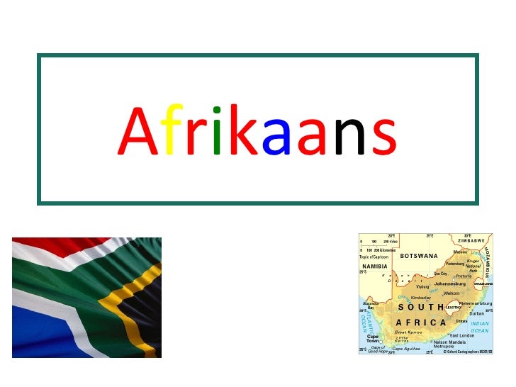 Afrikaans lesson