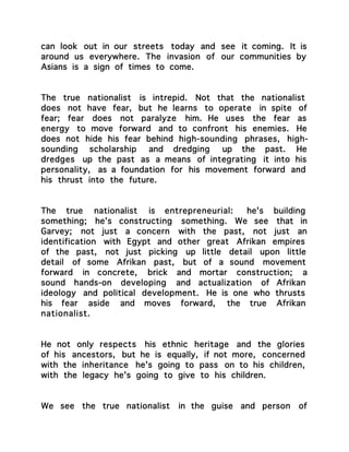 Afrikan-Centered Consciousness Versus The New World Order, Dr Amos ...