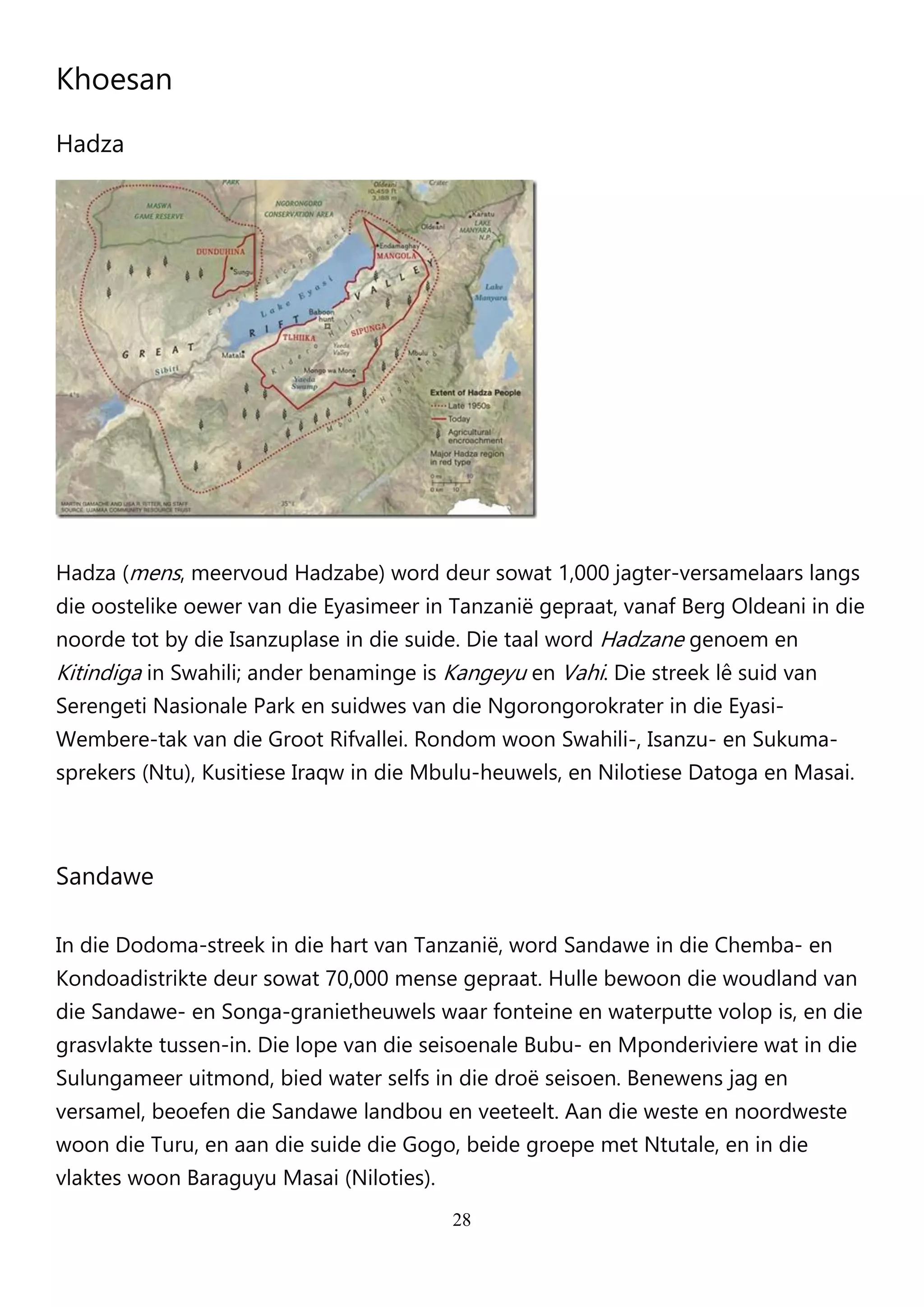 Afrikatale en Taalfamilies van Afrika | PDF