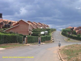 Quartier de la classe moyenne au Rwanda
 