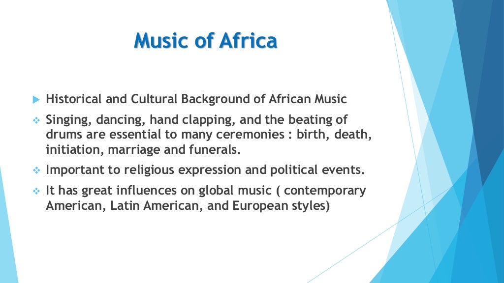 afro latin american music essay