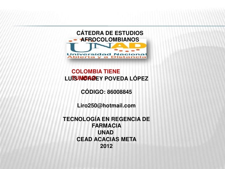 Afrocolombianidad Colombia Tiene Tumbao