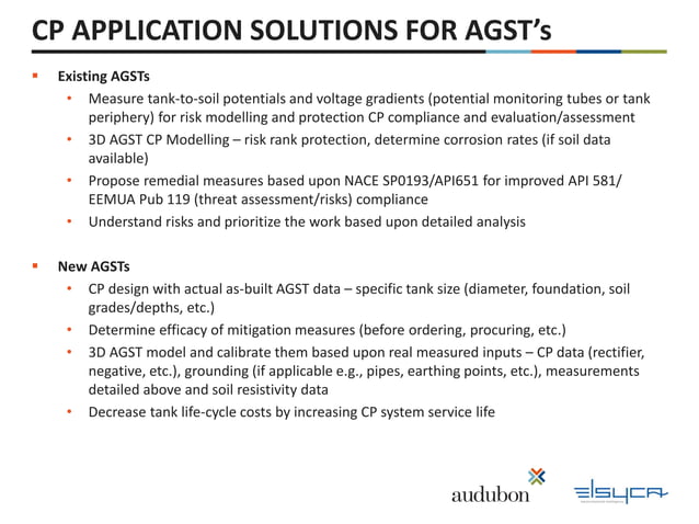 Cathodic Protection for Above Ground Storage Tanks (AGSTs) | PPTX ...