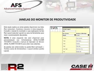 JANELAS DO MONITOR DE PRODUTIVIDADE
 