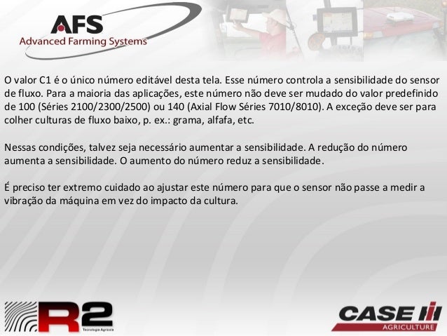 MONITOR AFS PRO 600 - COLHEITA DE GRÃOS