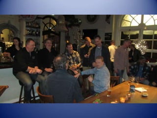 Afscheidsfeest Andre met collega's