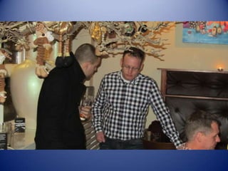 Afscheidsfeest Andre met collega's