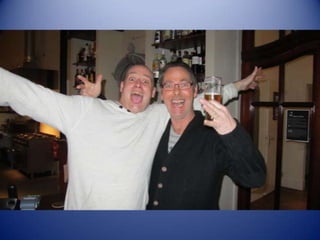 Afscheidsfeest Andre met collega's