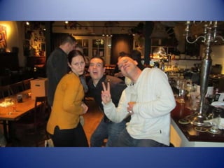 Afscheidsfeest Andre met collega's
