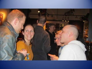 Afscheidsfeest Andre met collega's