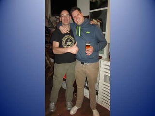 Afscheidsfeest Andre met collega's