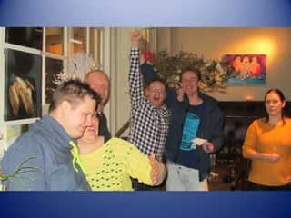 Afscheidsfeest Andre met collega's