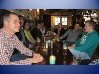 Afscheidsfeest Andre met collega's