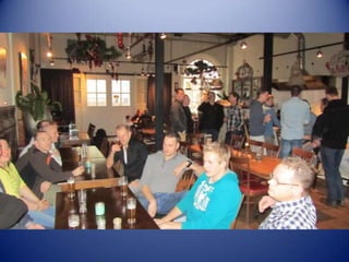 Afscheidsfeest Andre met collega's