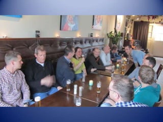 Afscheidsfeest Andre met collega's