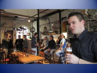Afscheidsfeest Andre met collega's