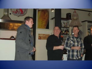 Afscheidsfeest Andre met collega's
