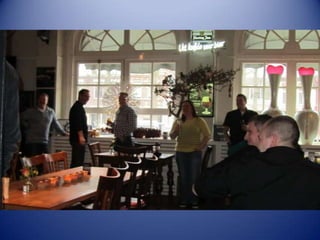 Afscheidsfeest Andre met collega's