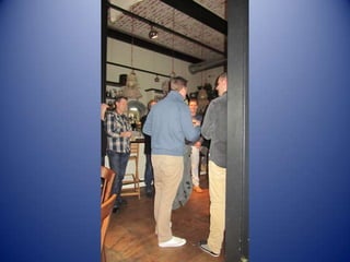Afscheidsfeest Andre met collega's