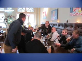 Afscheidsfeest Andre met collega's