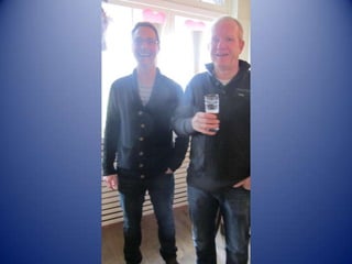 Afscheidsfeest Andre met collega's