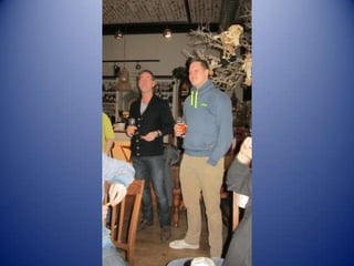 Afscheidsfeest Andre met collega's
