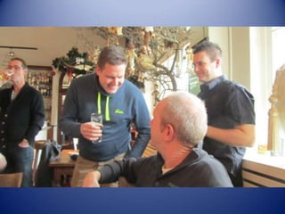 Afscheidsfeest Andre met collega's