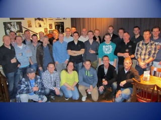 Afscheidsfeest Andre met collega's